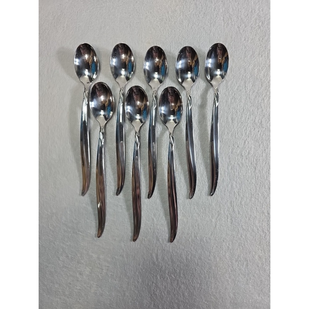 Vintage 1847 Rogers Silverplate Ice Tea Spoons Set of 8